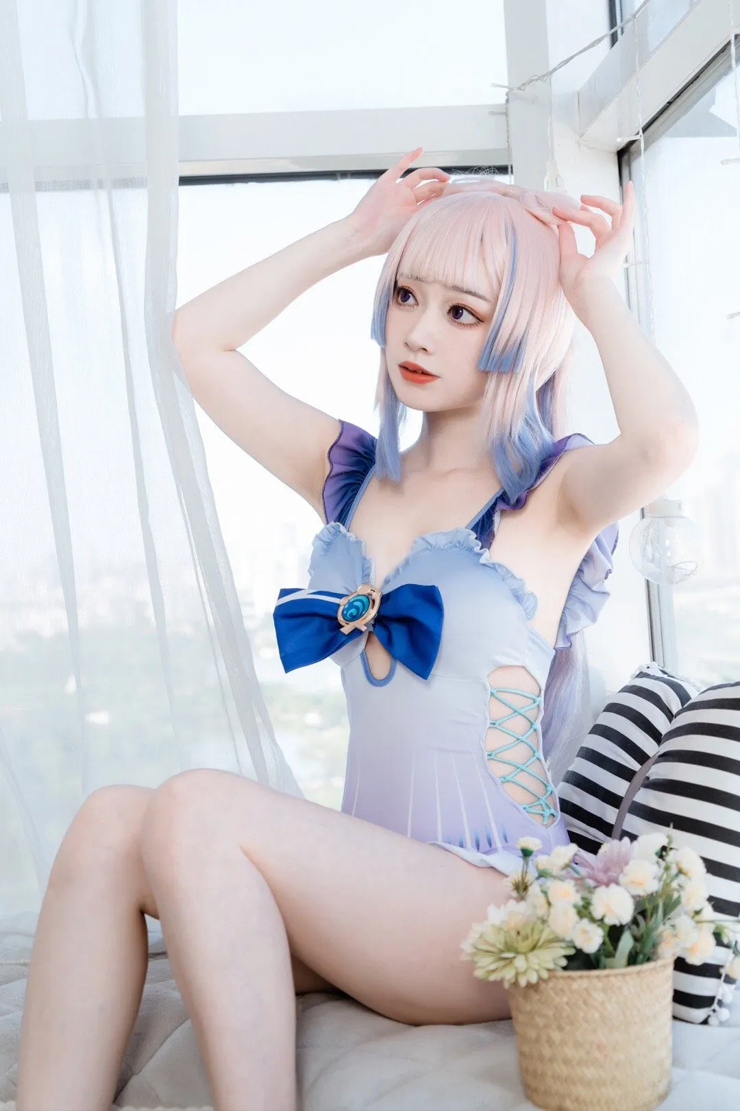 《原神》珊瑚宫心海cosplay-绝对领域