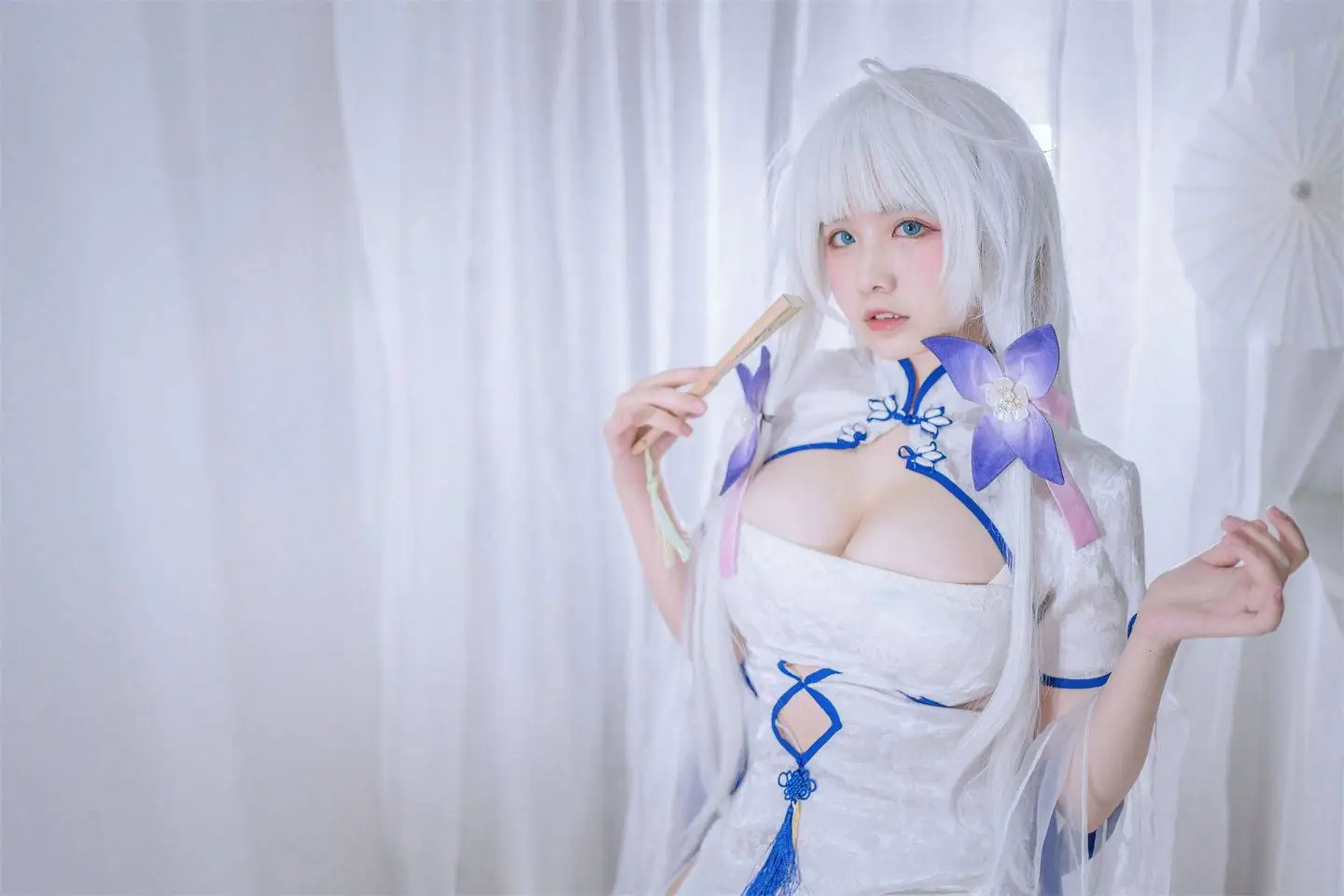 碧蓝航线 光辉cosplay-绝对领域