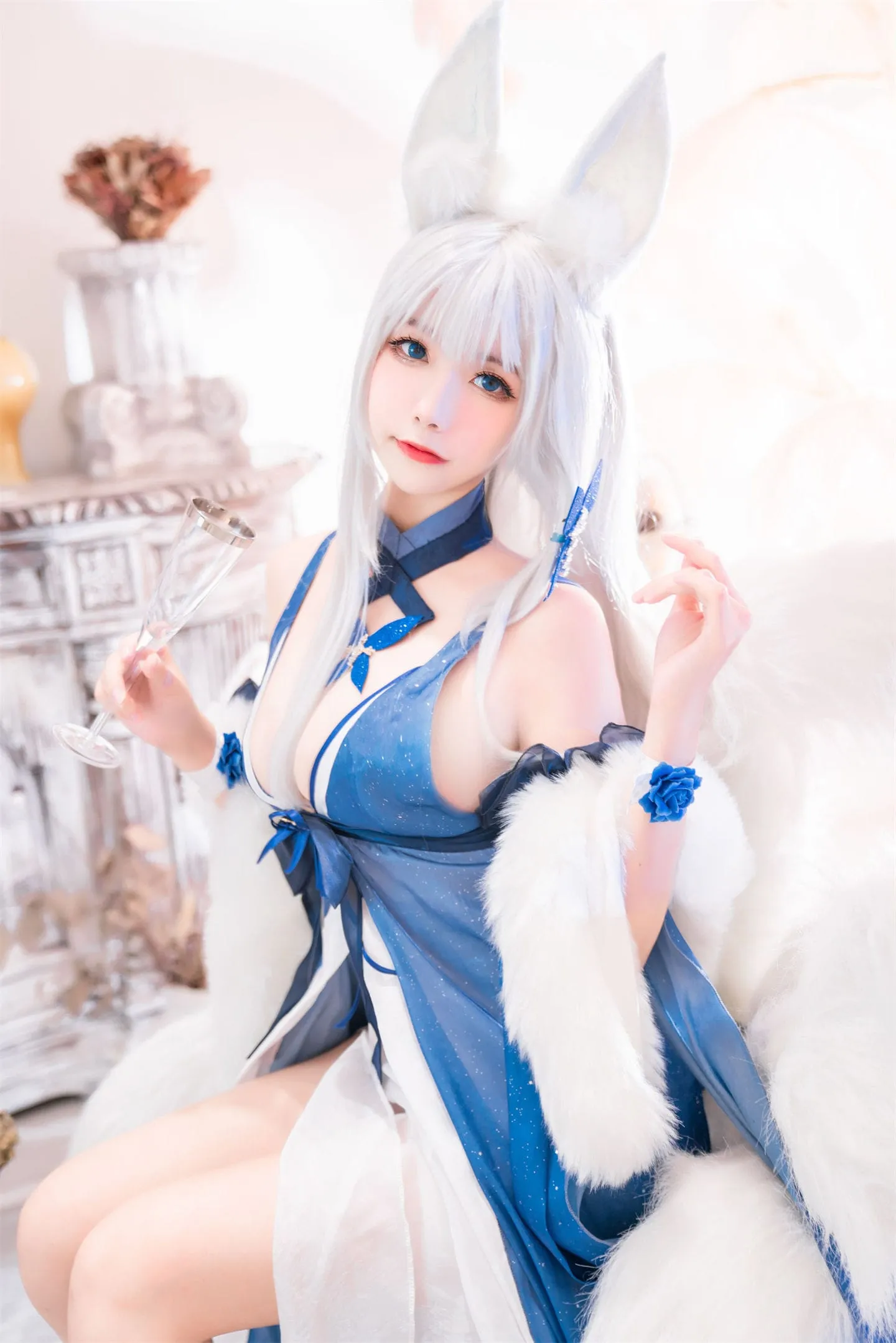 碧蓝航线 信浓礼服cosplay-绝对领域