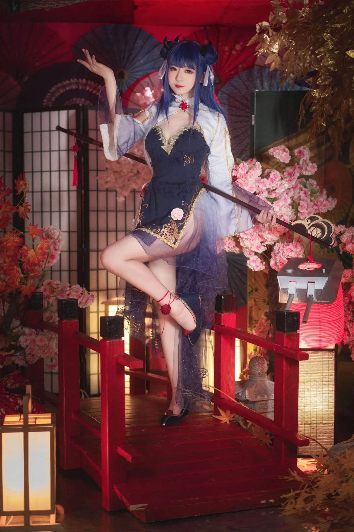 碧蓝航线 伊吹cosplay-绝对领域