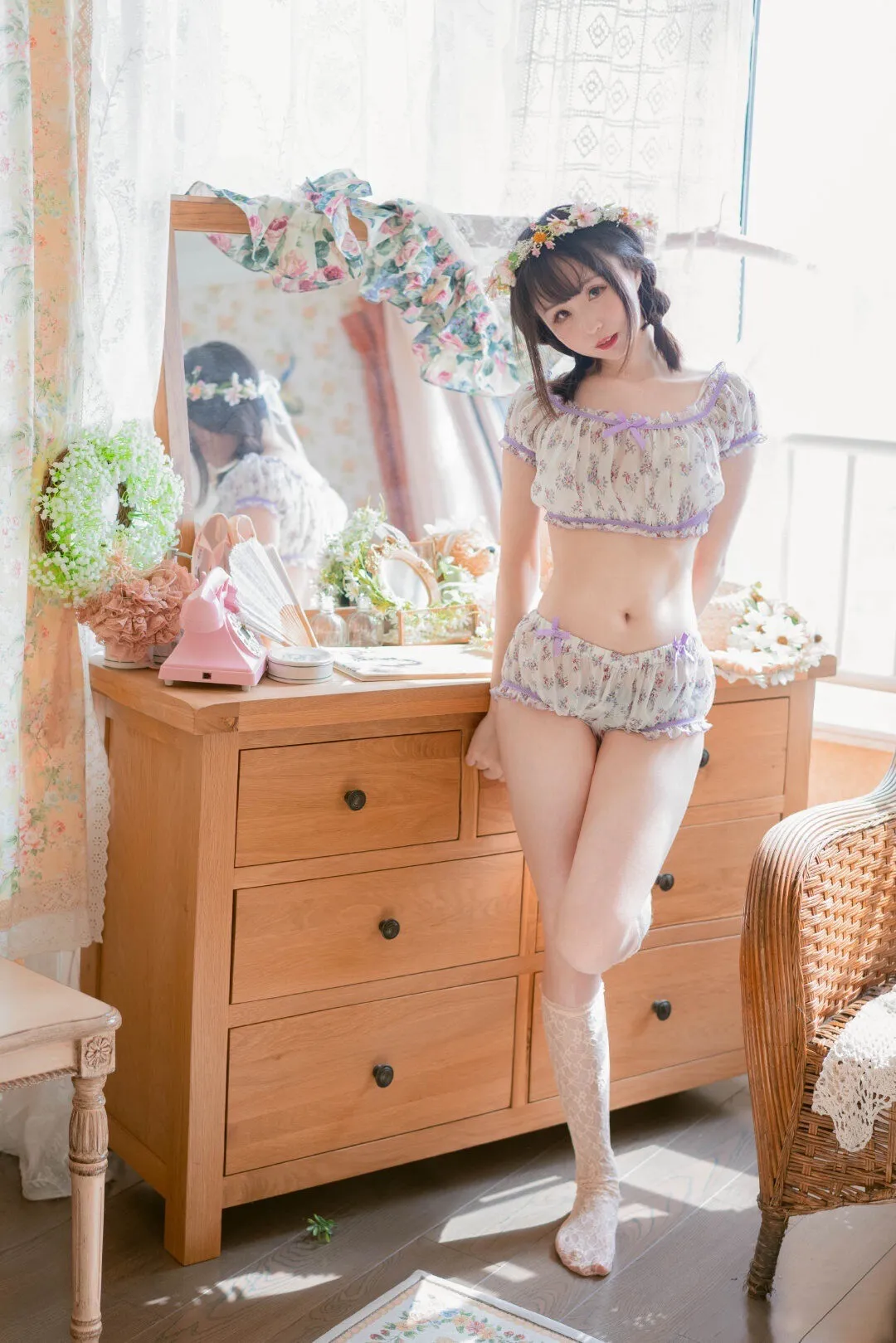 少女私房写真，美好的时刻-绝对领域