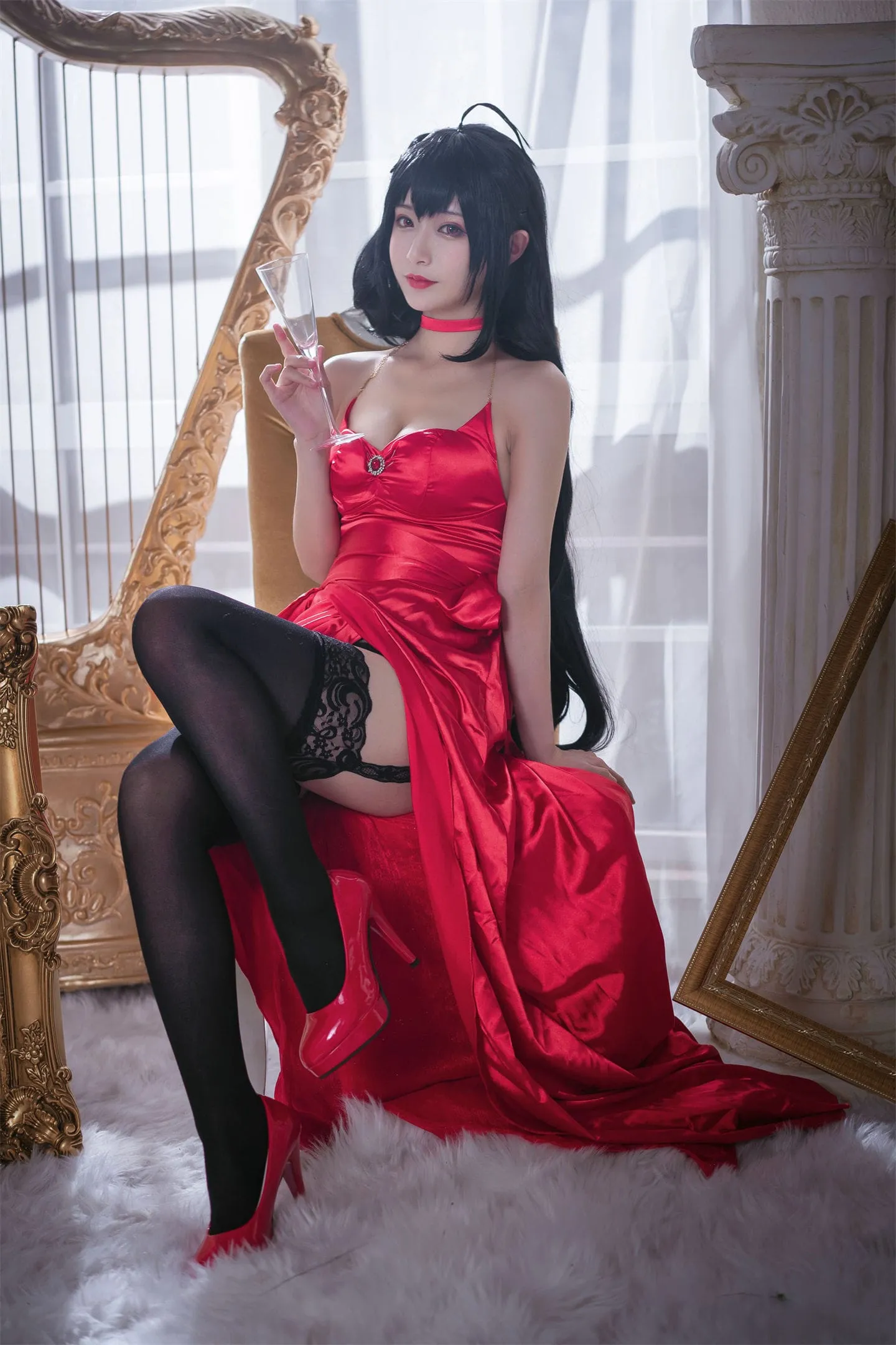碧蓝航线 大凤礼服2cosplay-绝对领域