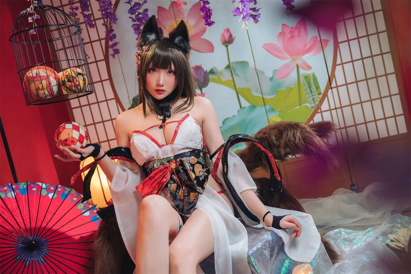 碧蓝航线 天城和服cosplay-绝对领域