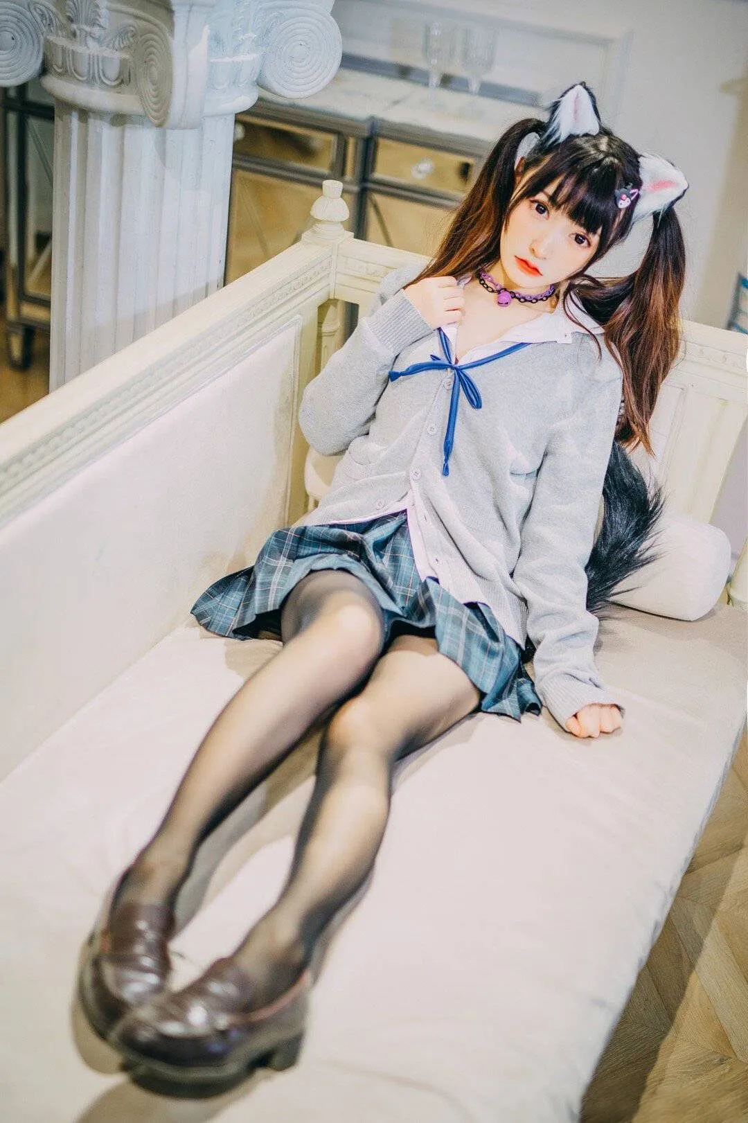 少女jk写真-绝对领域