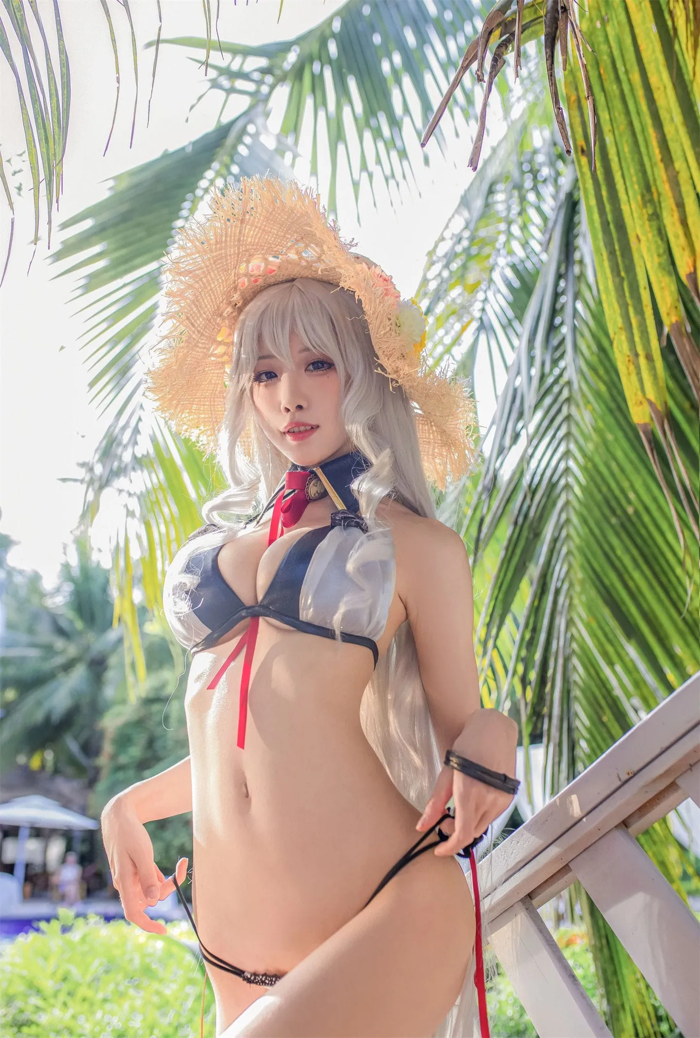 碧蓝航线 阿尔及利亚cosplay-绝对领域