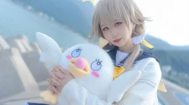 《蔚蓝档案》阿慈谷日富美cosplay-绝对领域