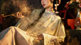 国风 清汉女写真-绝对领域