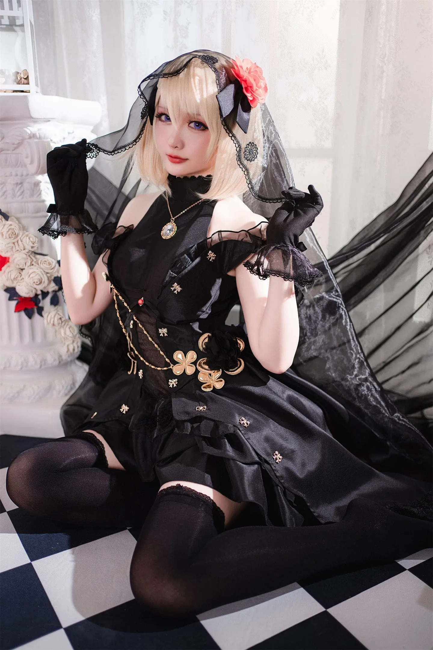 碧蓝航线 Z23婚纱cosplay-绝对领域