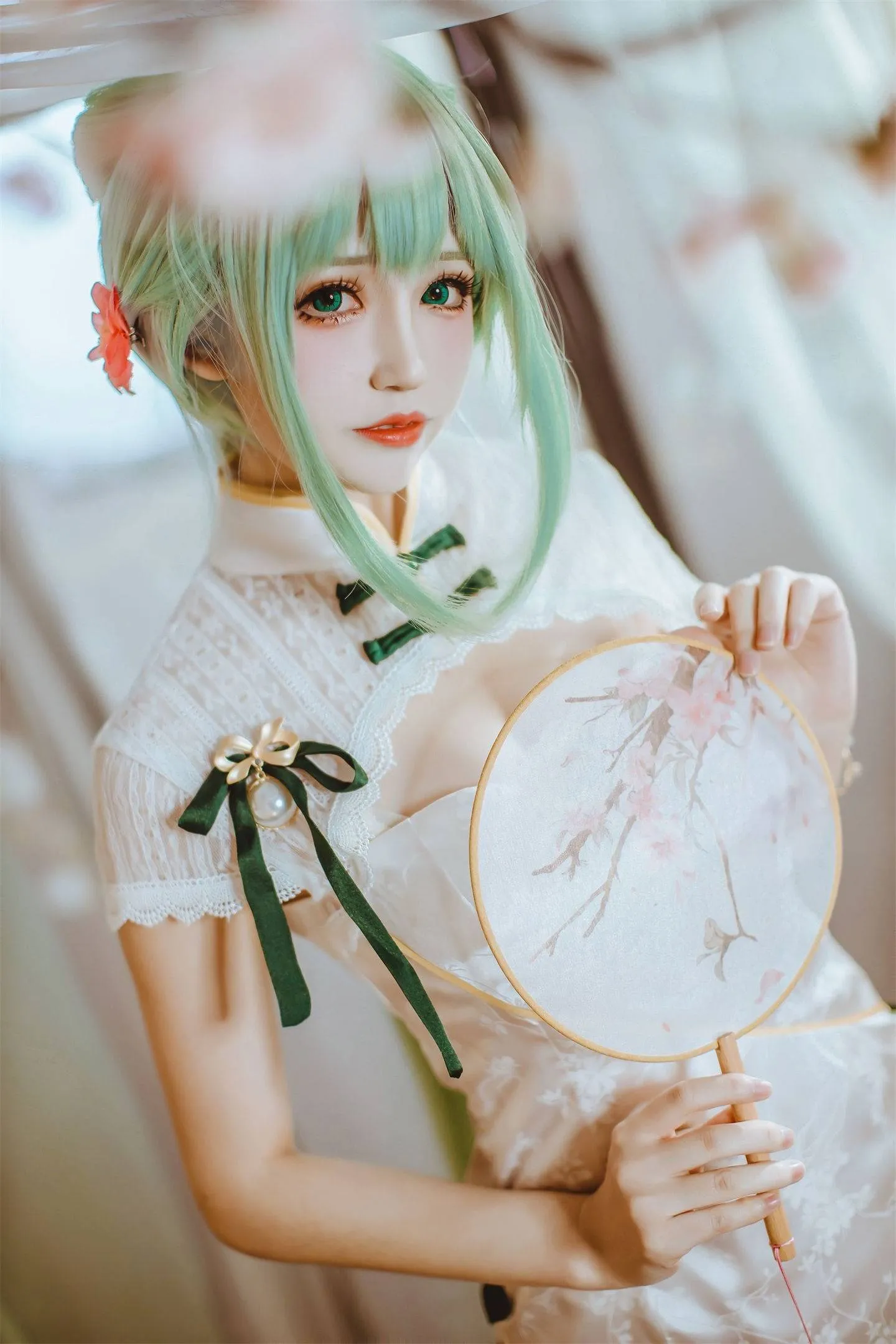 初音未来韶华cosplay-绝对领域