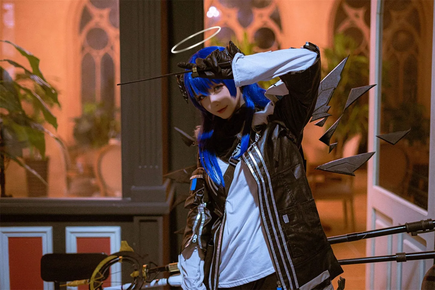 明日方舟 莫斯提马cosplay-绝对领域