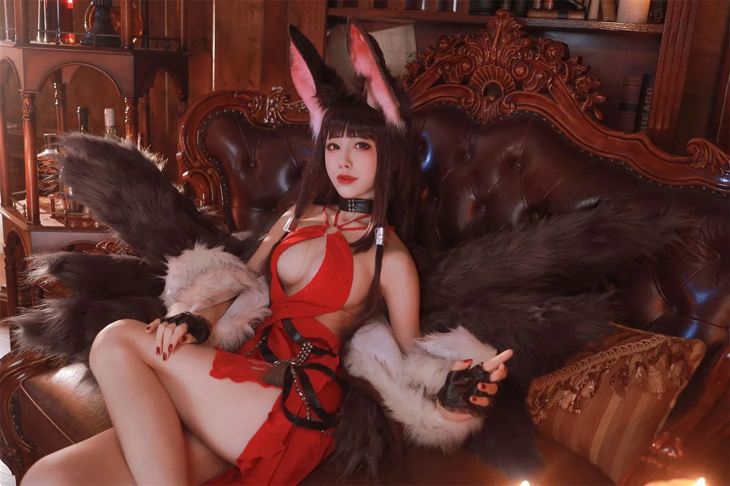 碧蓝航线 赤城cosplay-绝对领域