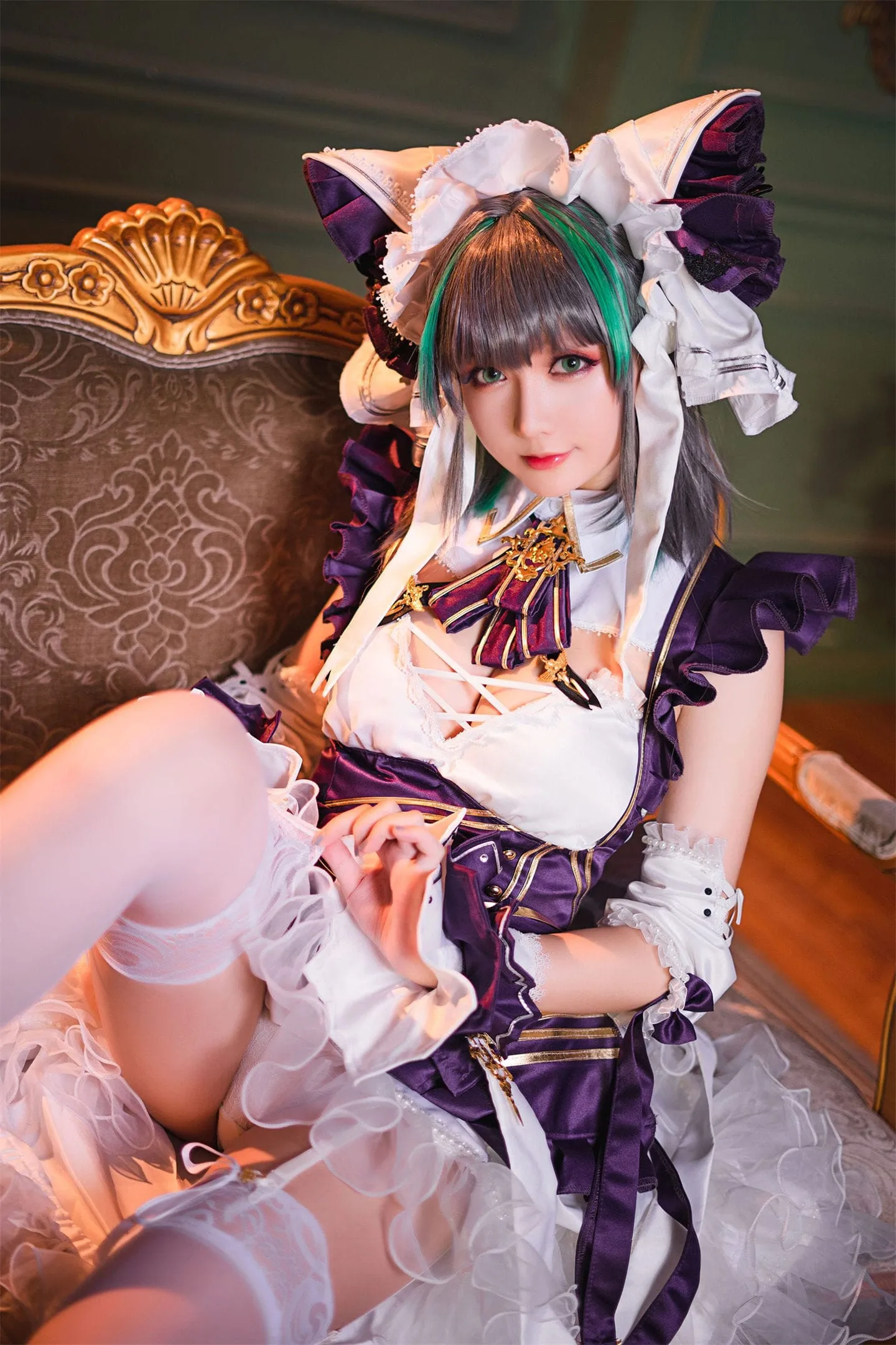 碧蓝航线 柴郡2cosplay-绝对领域