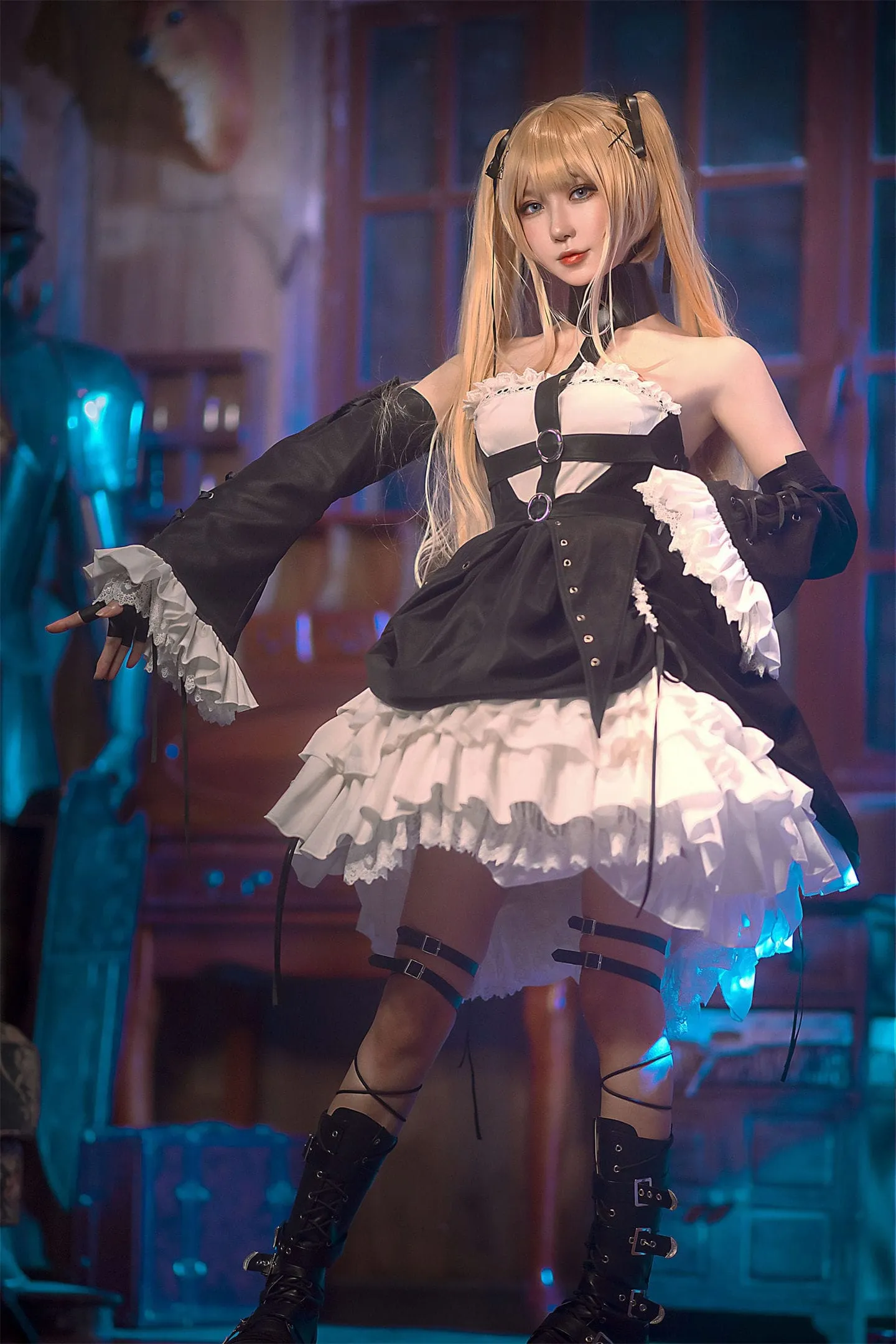 死或生 玛丽萝丝cosplay-绝对领域
