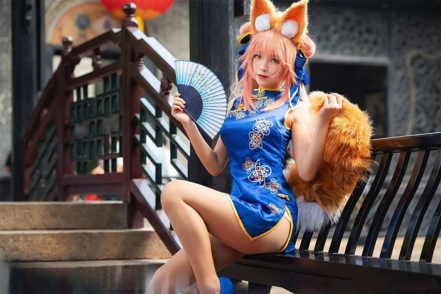 FGO 玉藻前cosplay-绝对领域
