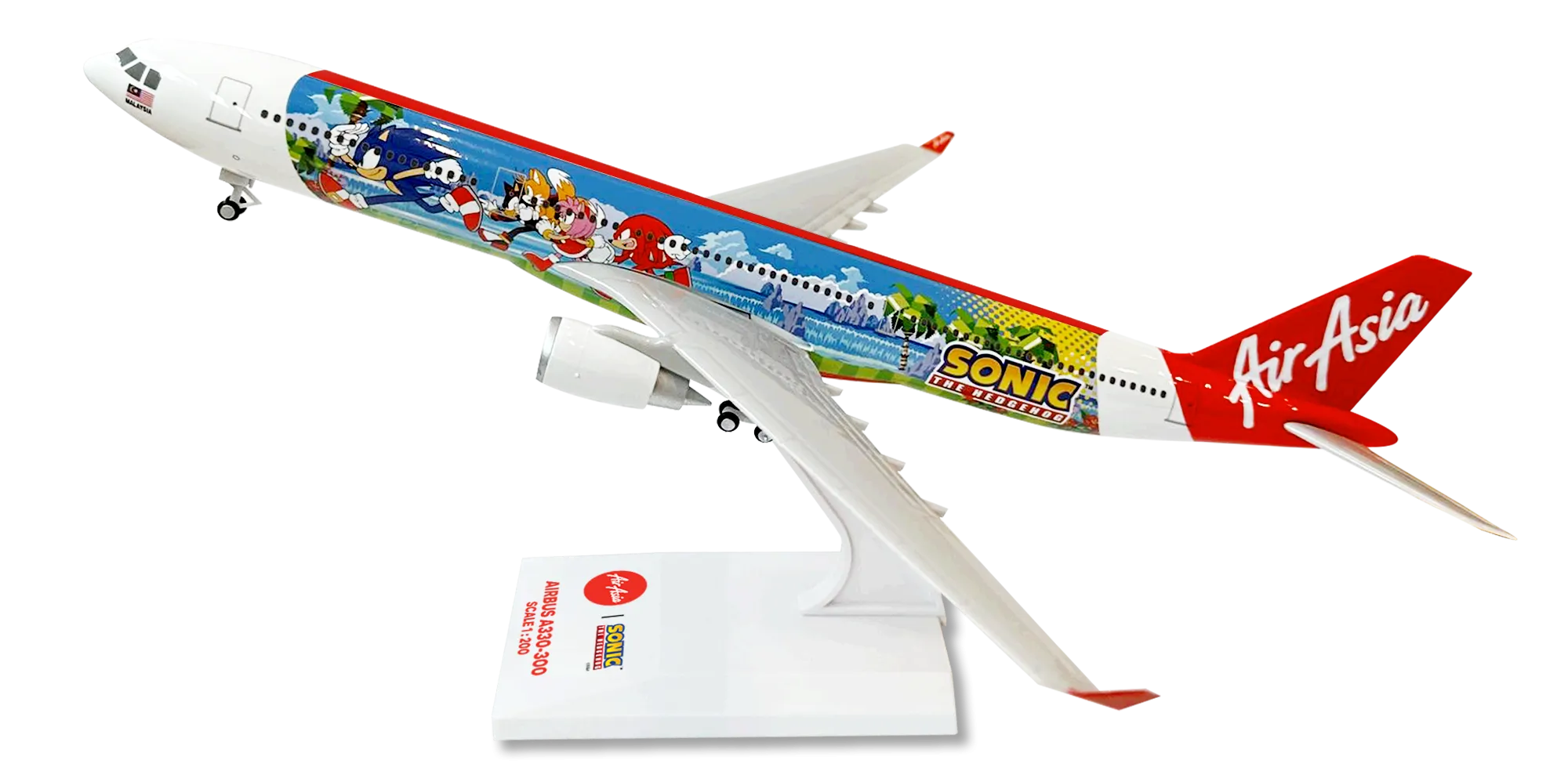 AirAsia 宣布推出《音速小子》《女神异闻录5》特别涂装飞机-1 AirAsia 宣布推出《音速小子》《女神异闻录5》特别涂装飞机-1