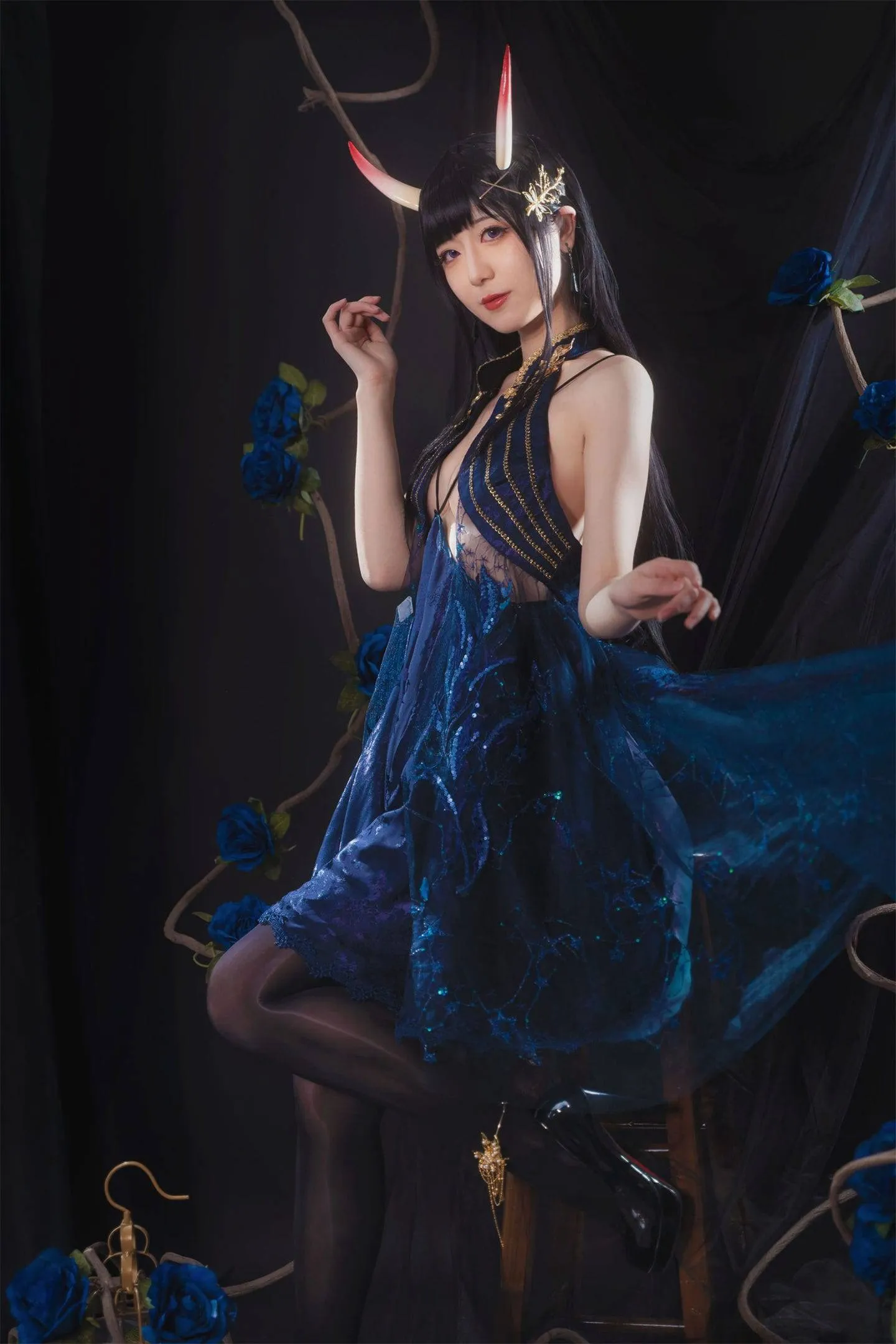 碧蓝航线 能代礼服cosplay-绝对领域