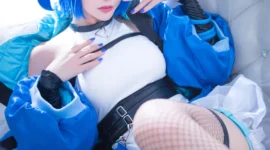 《游戏王》邪恶双子璃拉cosplay-绝对领域