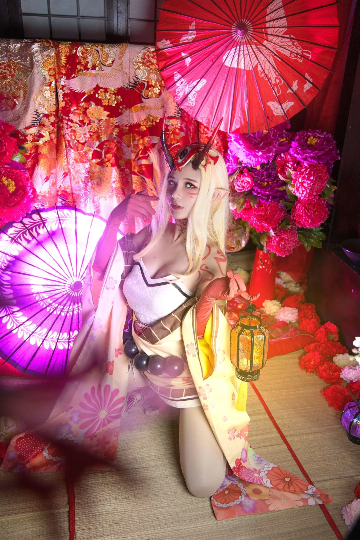 FGO 茨木童子cosplay-绝对领域