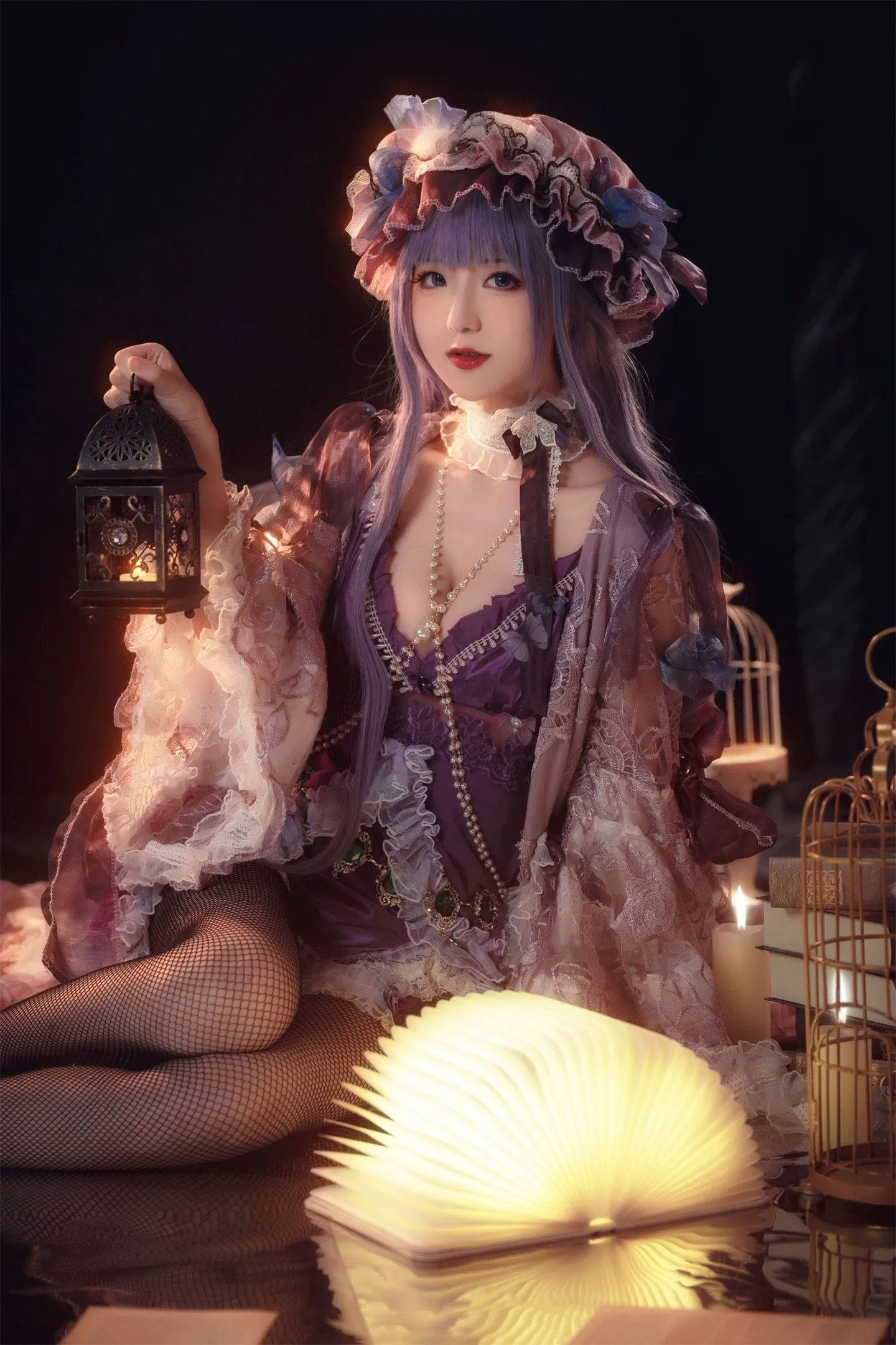 东方project 帕秋莉cosplay-绝对领域