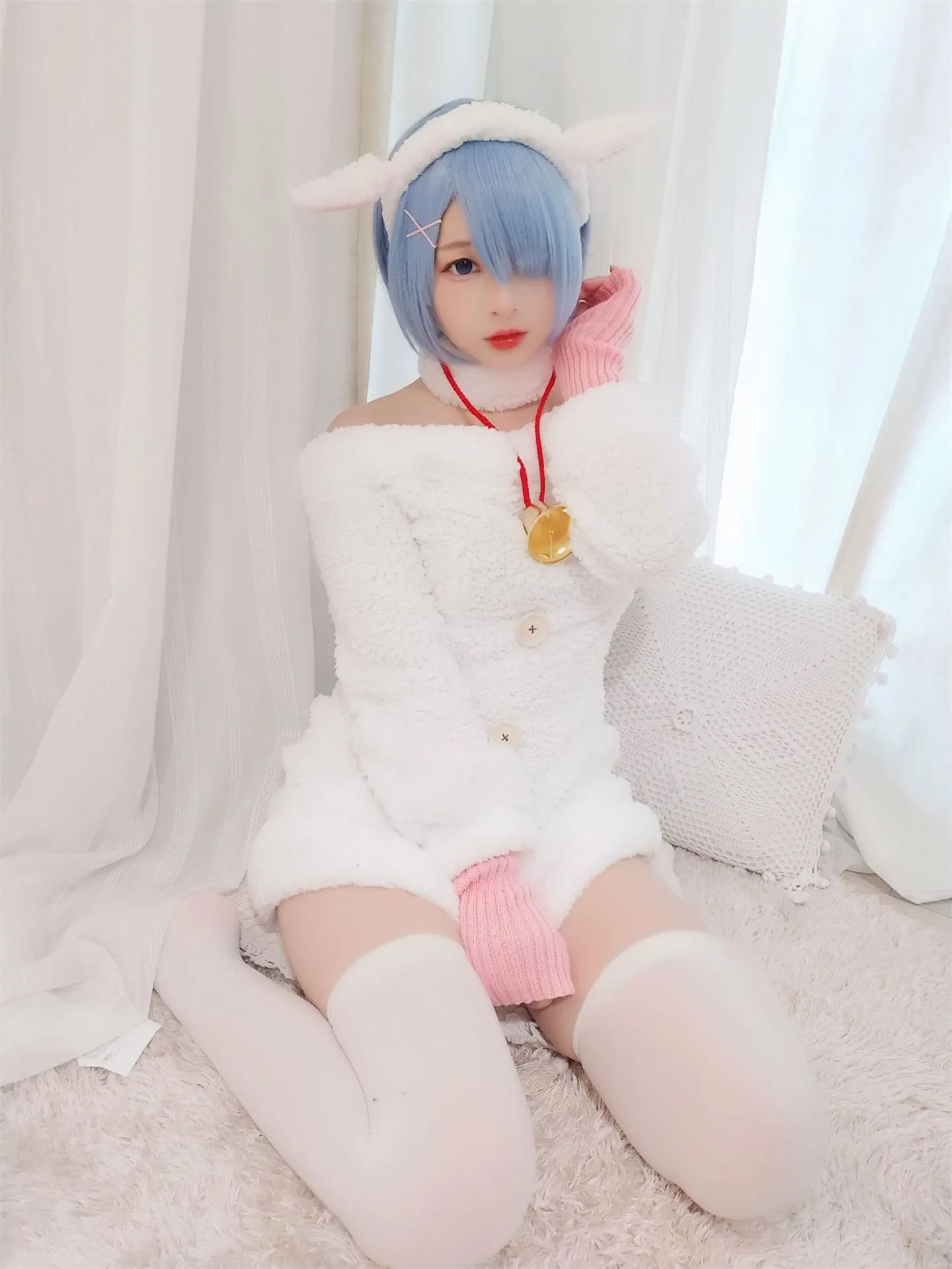 从零开始的异世界 蕾姆睡衣cosplay-绝对领域