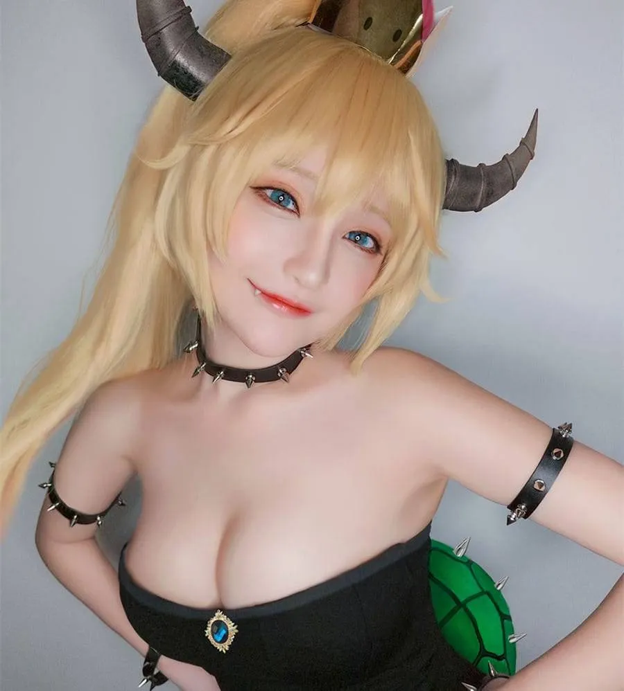 库巴姬——性感美胸美腿cos-绝对领域