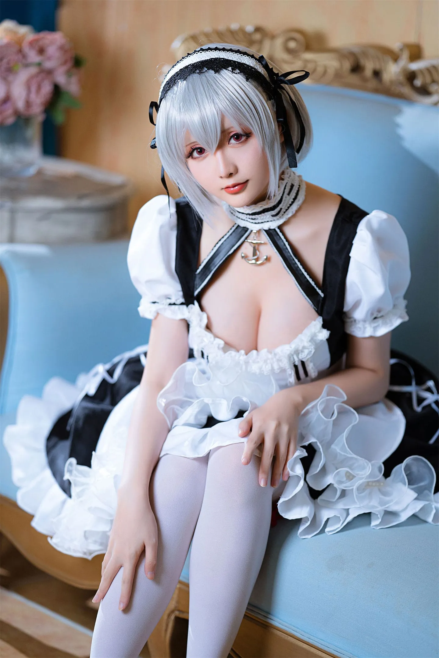 碧蓝航线 天狼星女仆cosplay-绝对领域