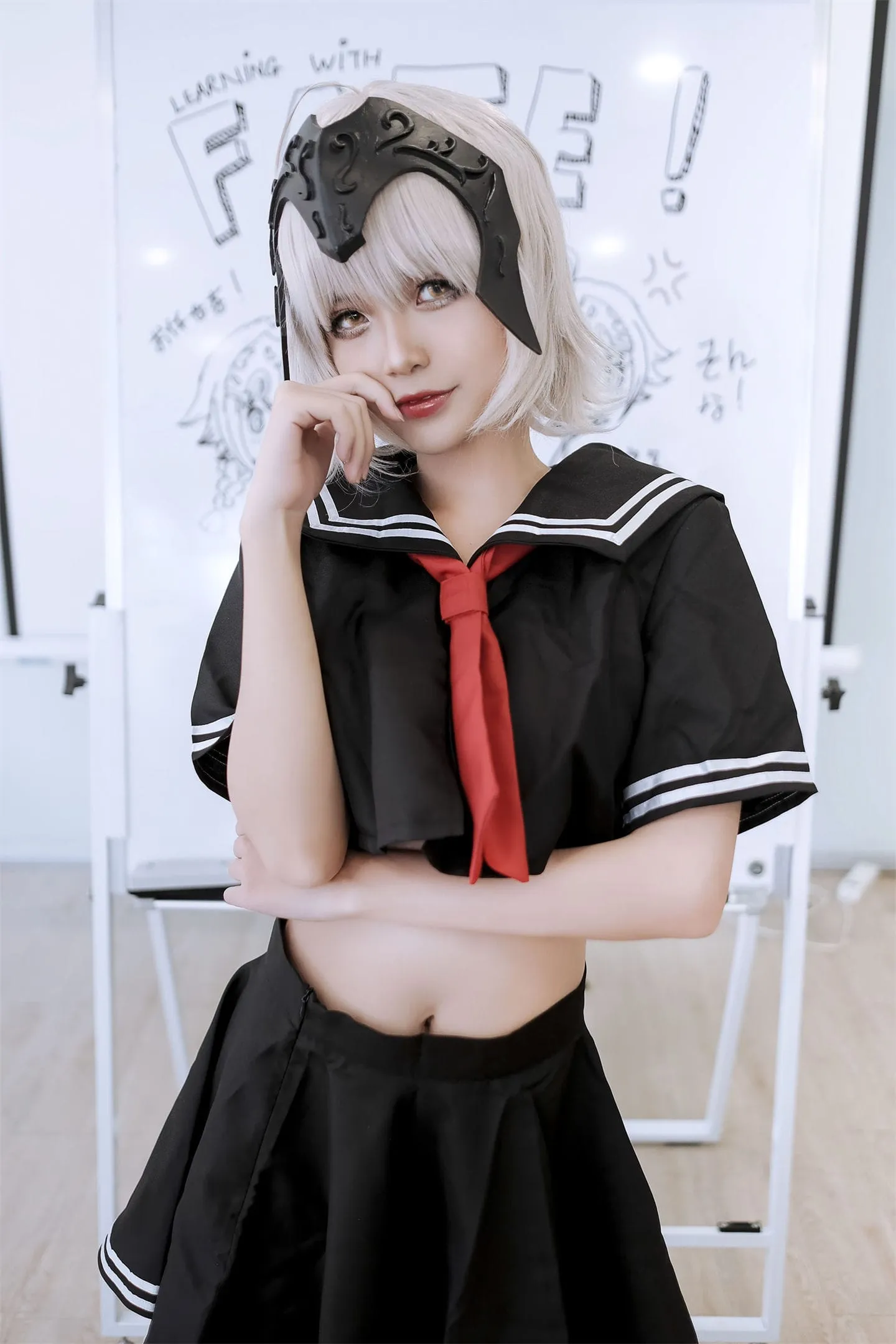 FGO 黑贞贞德cosplay-绝对领域