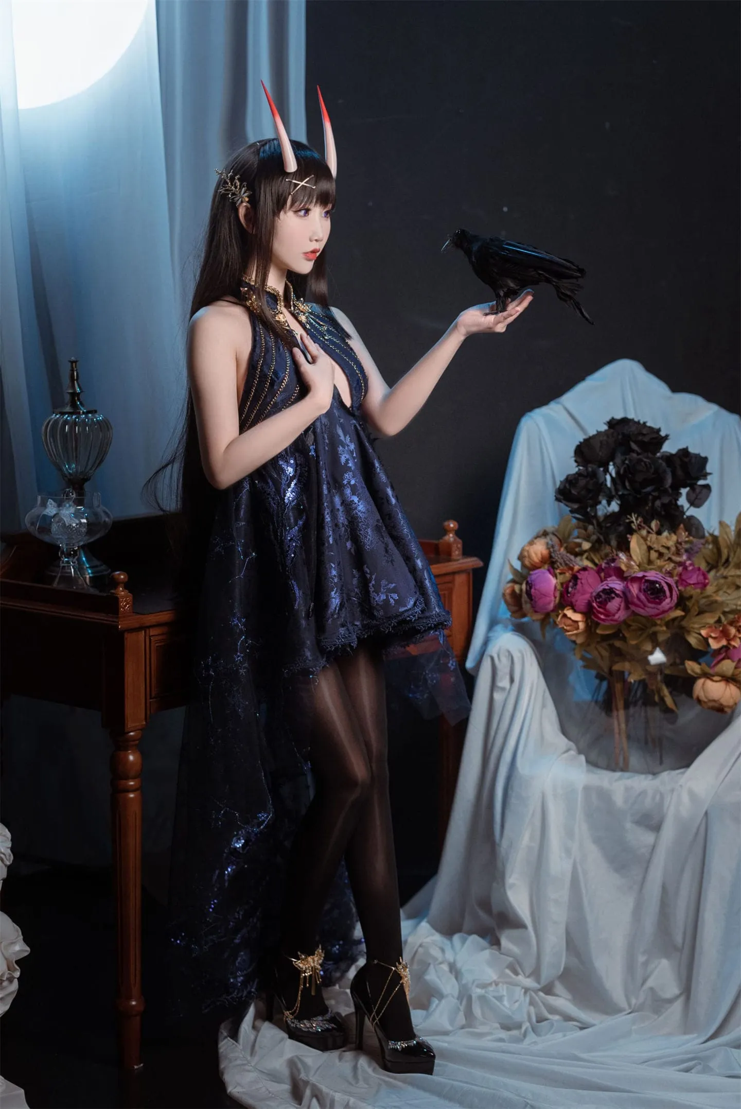 碧蓝航线 能代黑丝cosplay-绝对领域