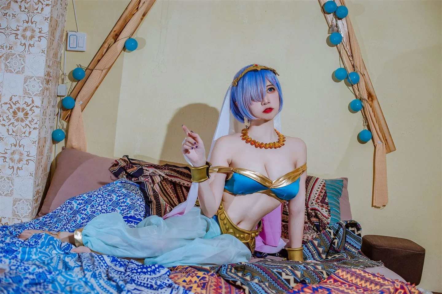 从零开始的异世界生活 蕾姆cosplay-绝对领域