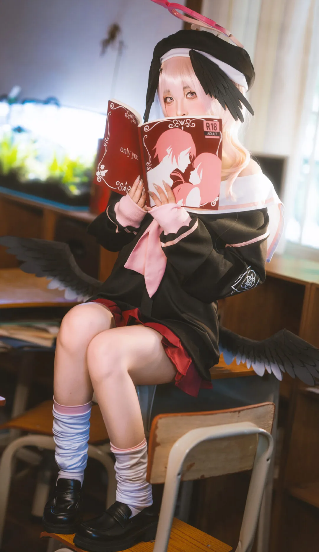 《蓝档案》下江小春cosplay-绝对领域