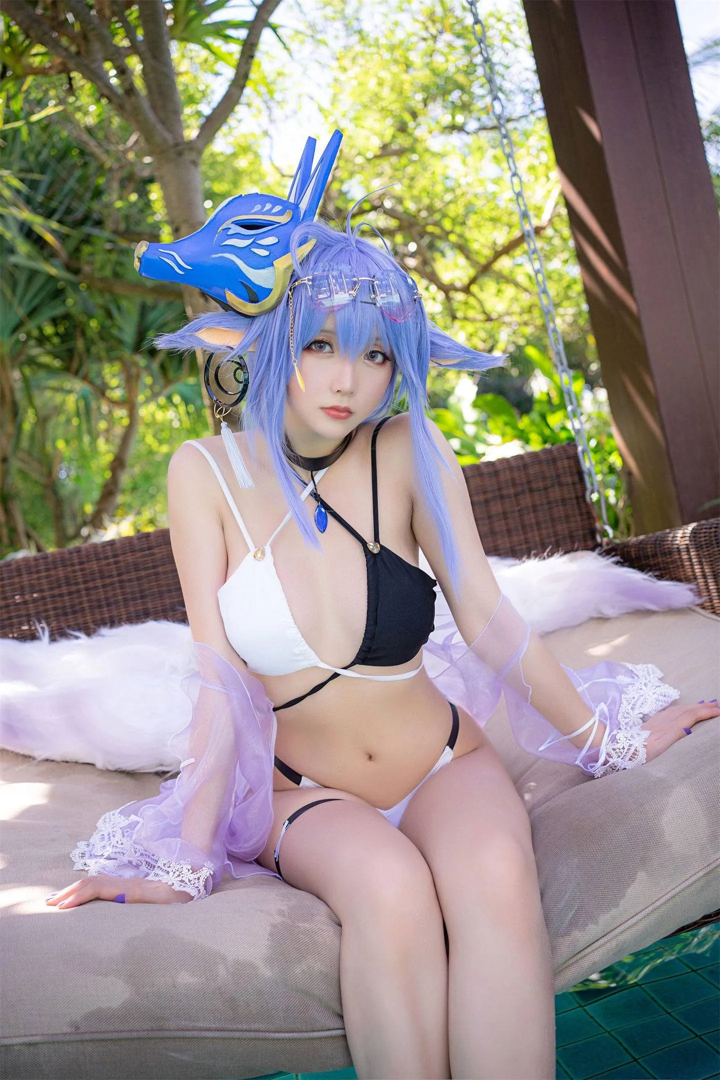 碧蓝航线 土佐cosplay-绝对领域