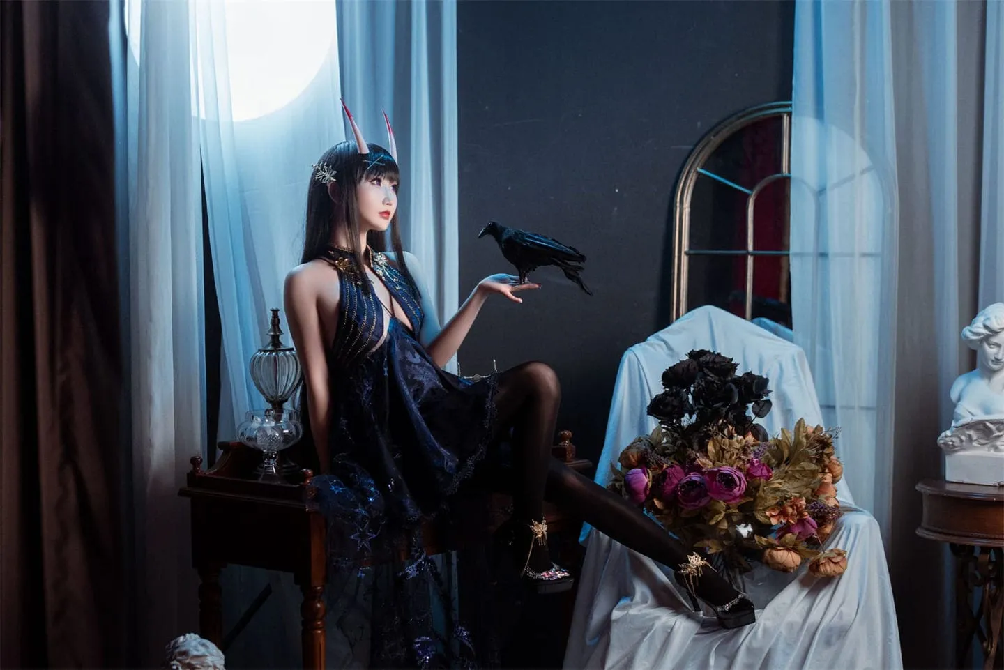 碧蓝航线 能代黑丝cosplay-绝对领域