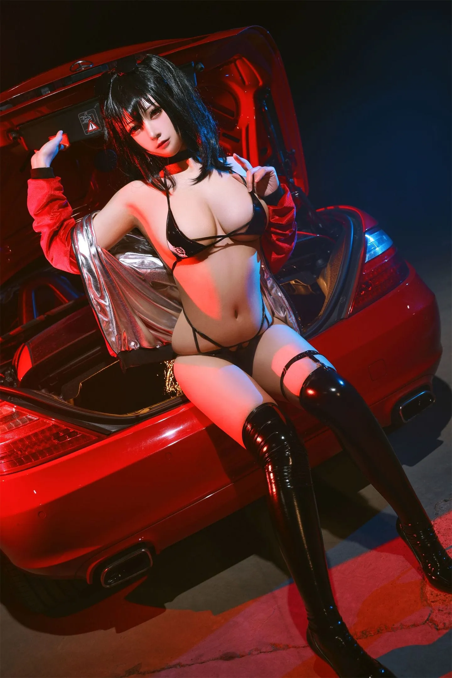 碧蓝航线 大凤赛车女郎cosplay-绝对领域