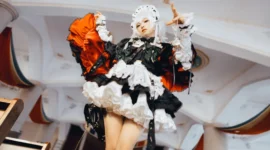 《东方Project》十六夜咲夜cosplay-绝对领域