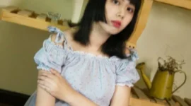 日常碎花裙写真-绝对领域