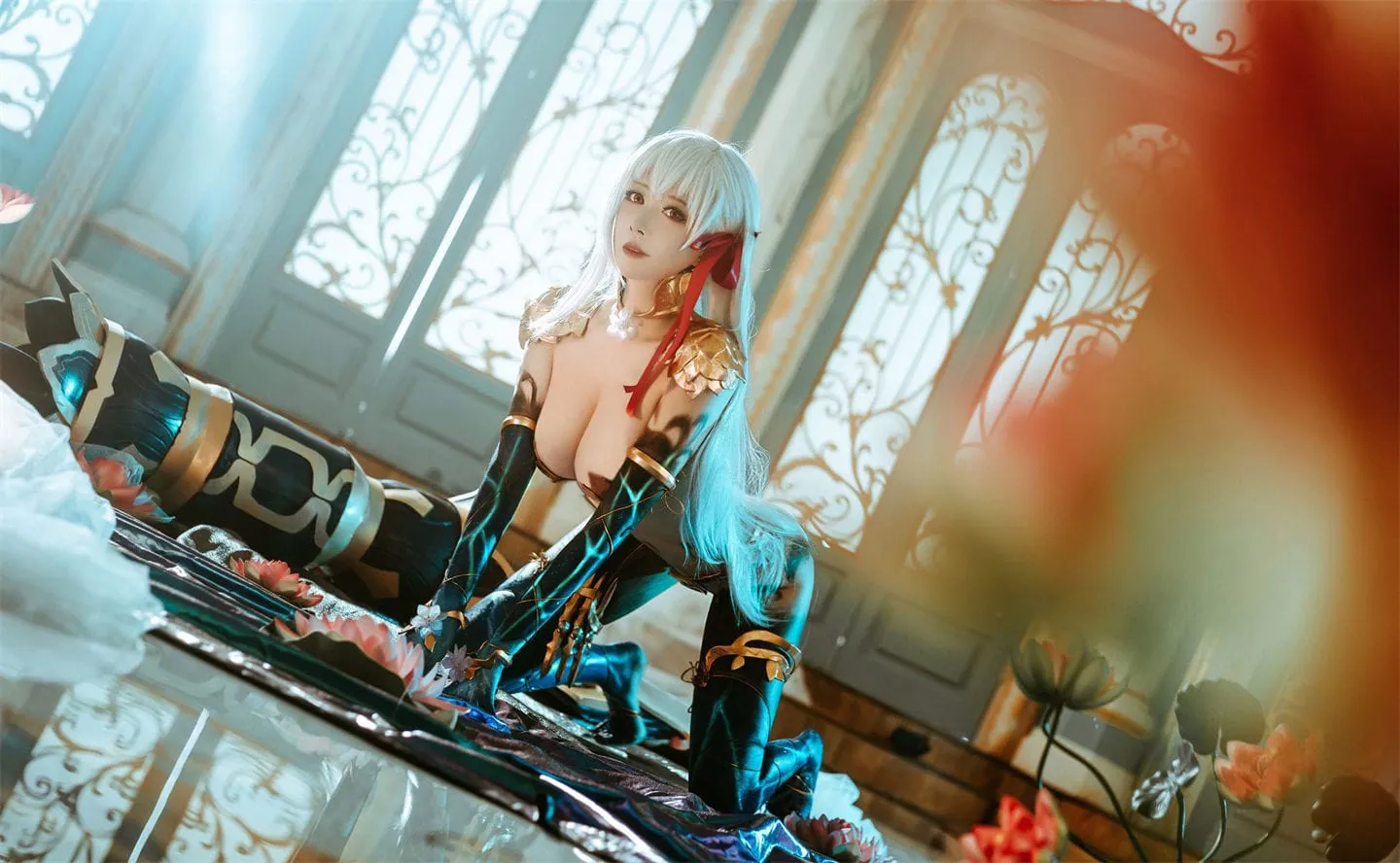 FGO 伽摩性感cosplay-绝对领域
