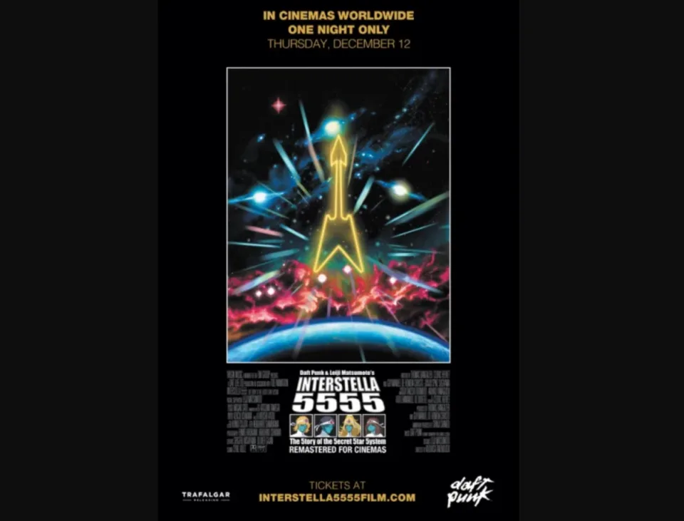 图片[1]-达夫朋克的动画电影《星际5555》将仅在影院上映一晚-绝对领域