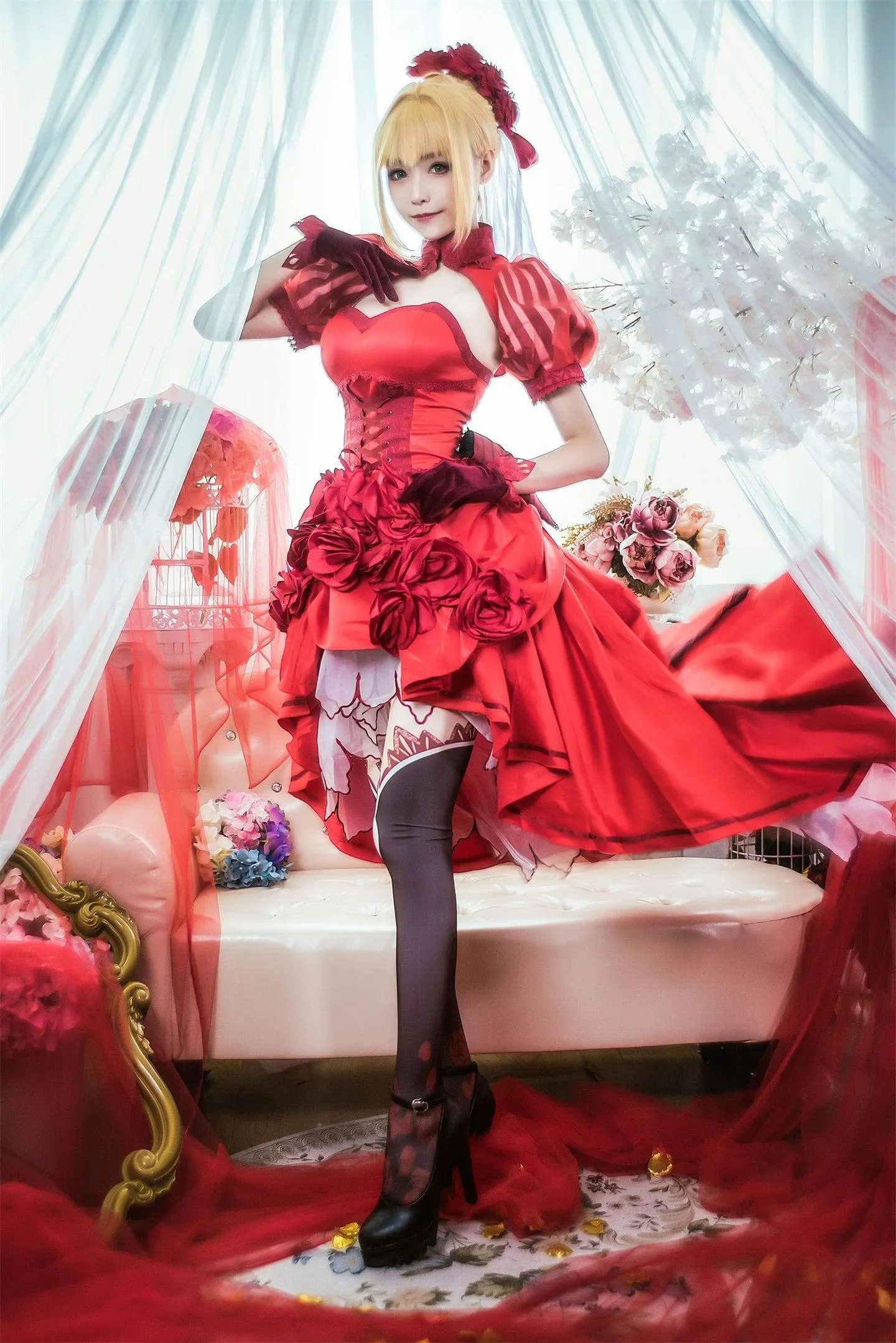 FGO 尼禄cosplay-绝对领域