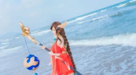 王者荣耀 大乔cosplay-绝对领域
