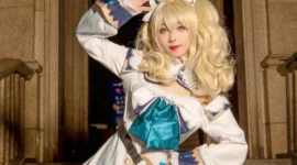 《原神》芭芭拉cosplay-绝对领域