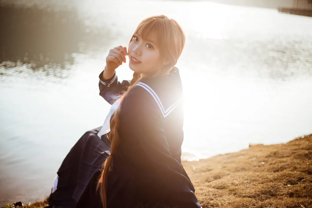 DC1990 JK写真情书cosplay-绝对领域