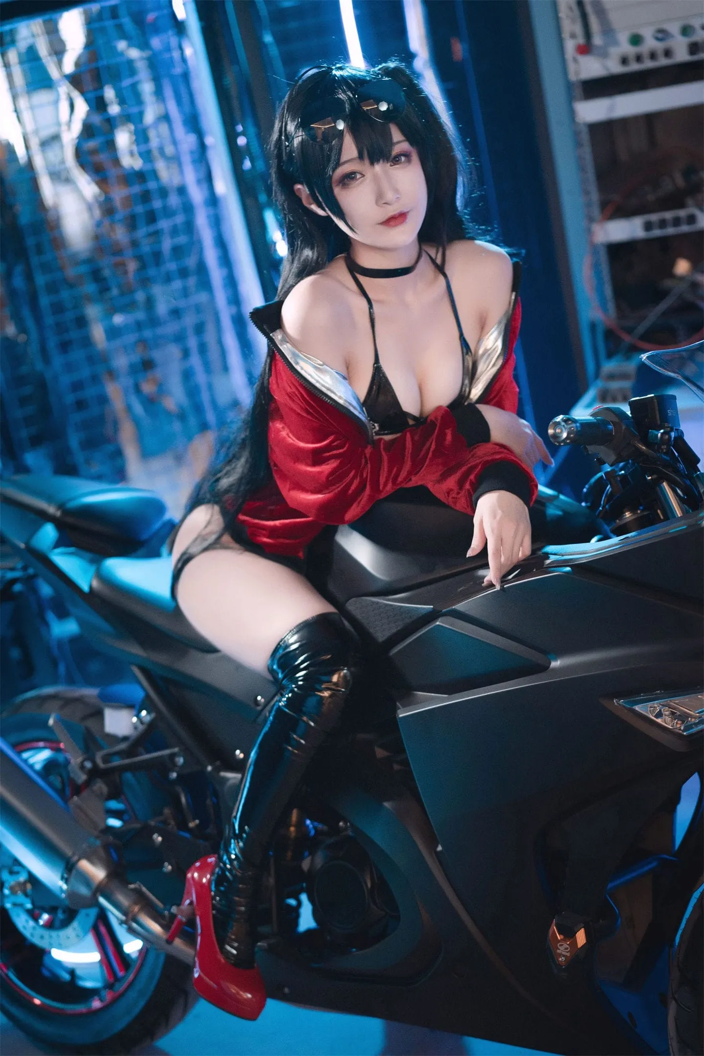 碧蓝航线 大凤机车女郎cosplay-绝对领域