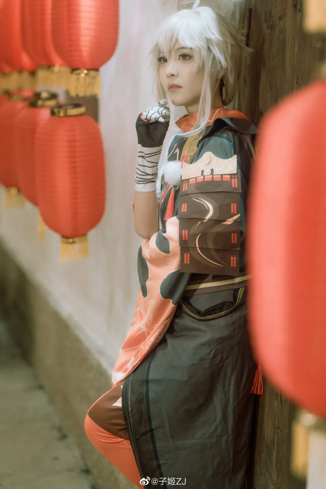 《原神》枫原万叶cosplay-绝对领域