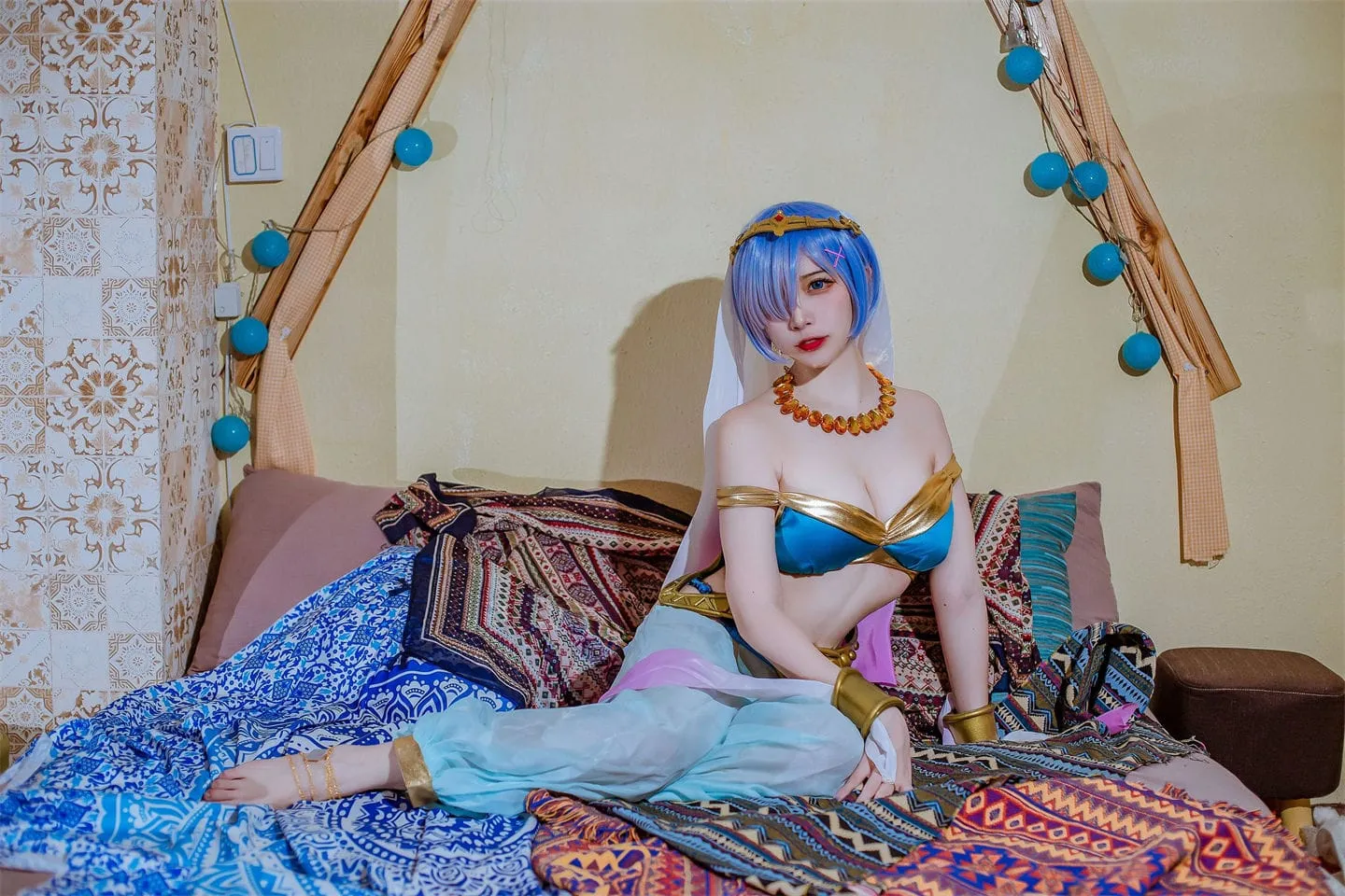 从零开始的异世界生活 蕾姆cosplay-绝对领域