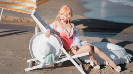 碧蓝航线 黎塞留cosplay-绝对领域