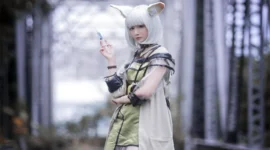 明日方舟 凯尔希cosplay-绝对领域