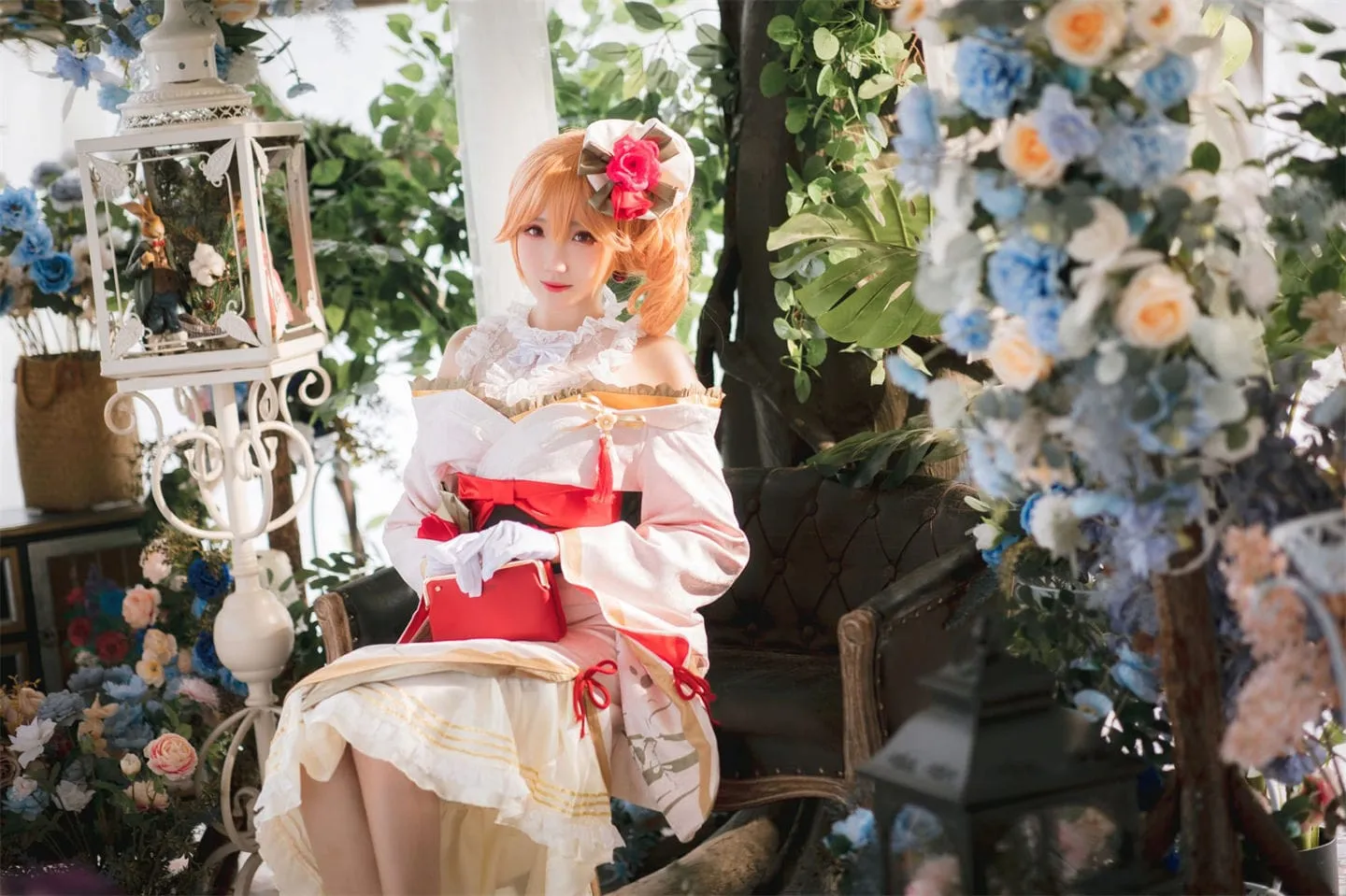 碧蓝航线 黎塞留和服cosplay-绝对领域