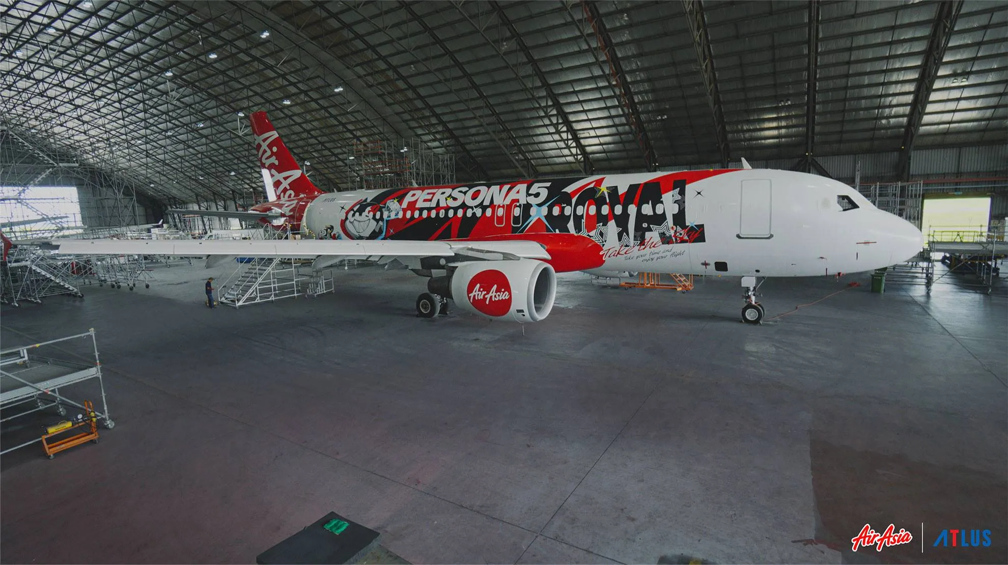 AirAsia 宣布推出《音速小子》《女神异闻录5》特别涂装飞机-1 AirAsia 宣布推出《音速小子》《女神异闻录5》特别涂装飞机-1