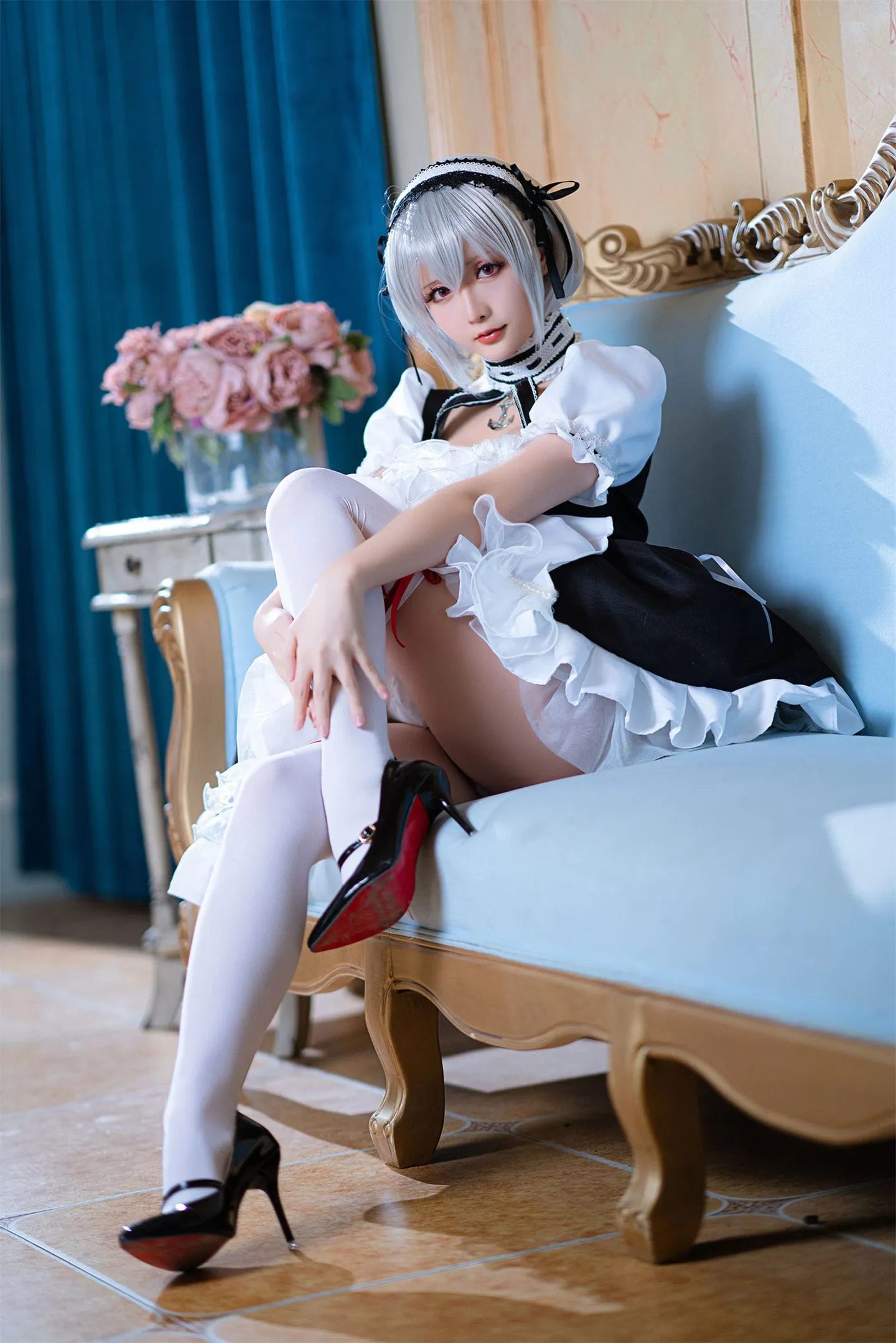 碧蓝航线 天狼星女仆cosplay-绝对领域