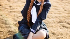 DC1990 JK写真情书cosplay-绝对领域